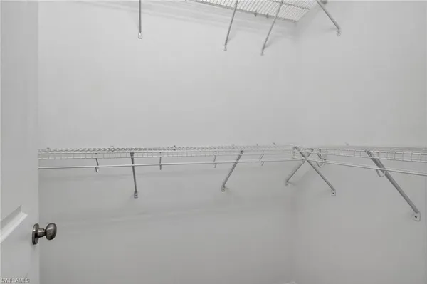 a view of a rack on the wall