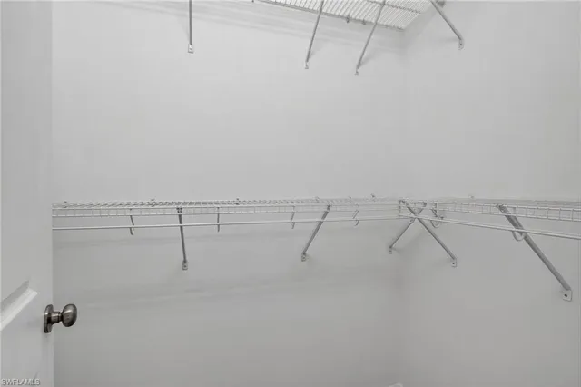 a view of a rack on the wall