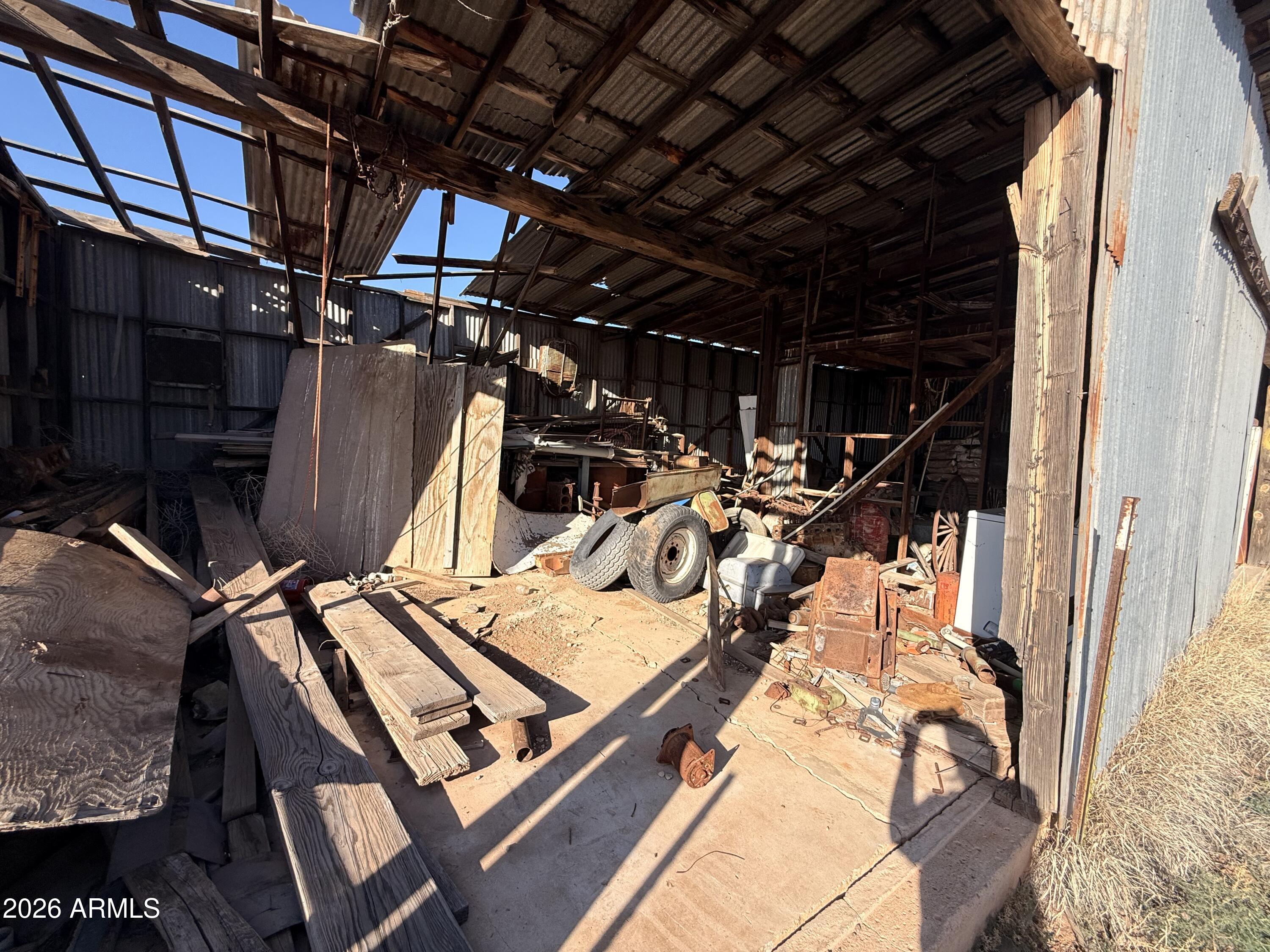 9398 North Hansen Road McNeal, AZ 85617 - Photo 8 of 26 a view of an chairs and table in a patio
