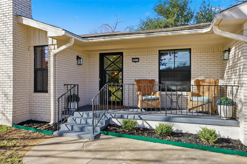 3611 High Drive Grapevine, TX 76051 - Photo 32 of 40 a front view of a house with garden
