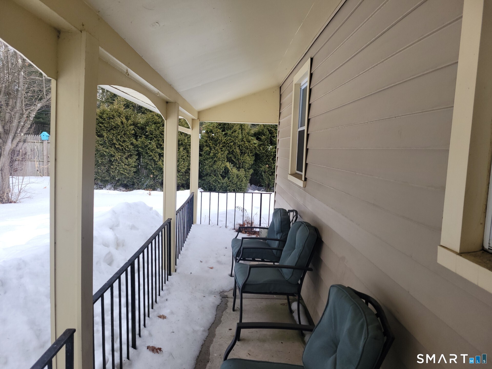 41 East Granby Road Granby, CT 06035 - Photo 5 of 61 a view of balcony with furniture
