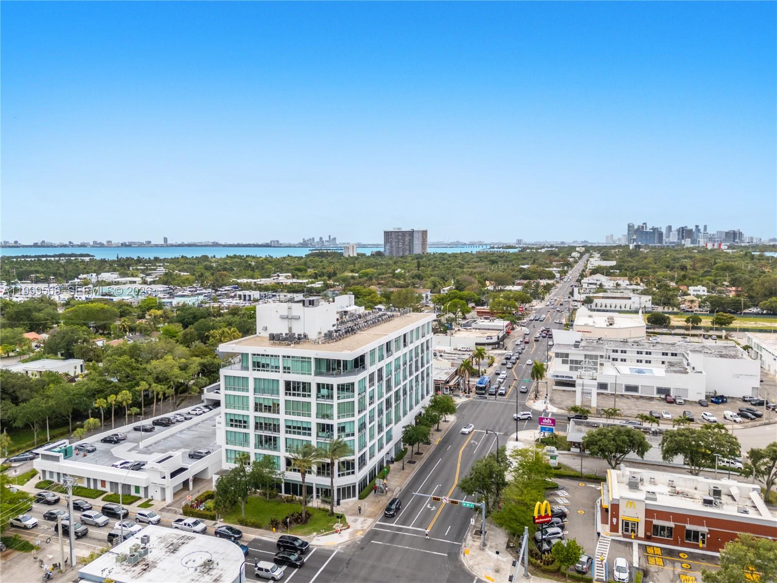 8101 Biscayne Boulevard, Unit R414 Miami, FL 33138 - Photo 25 of 27 a view of a city with tall buildings