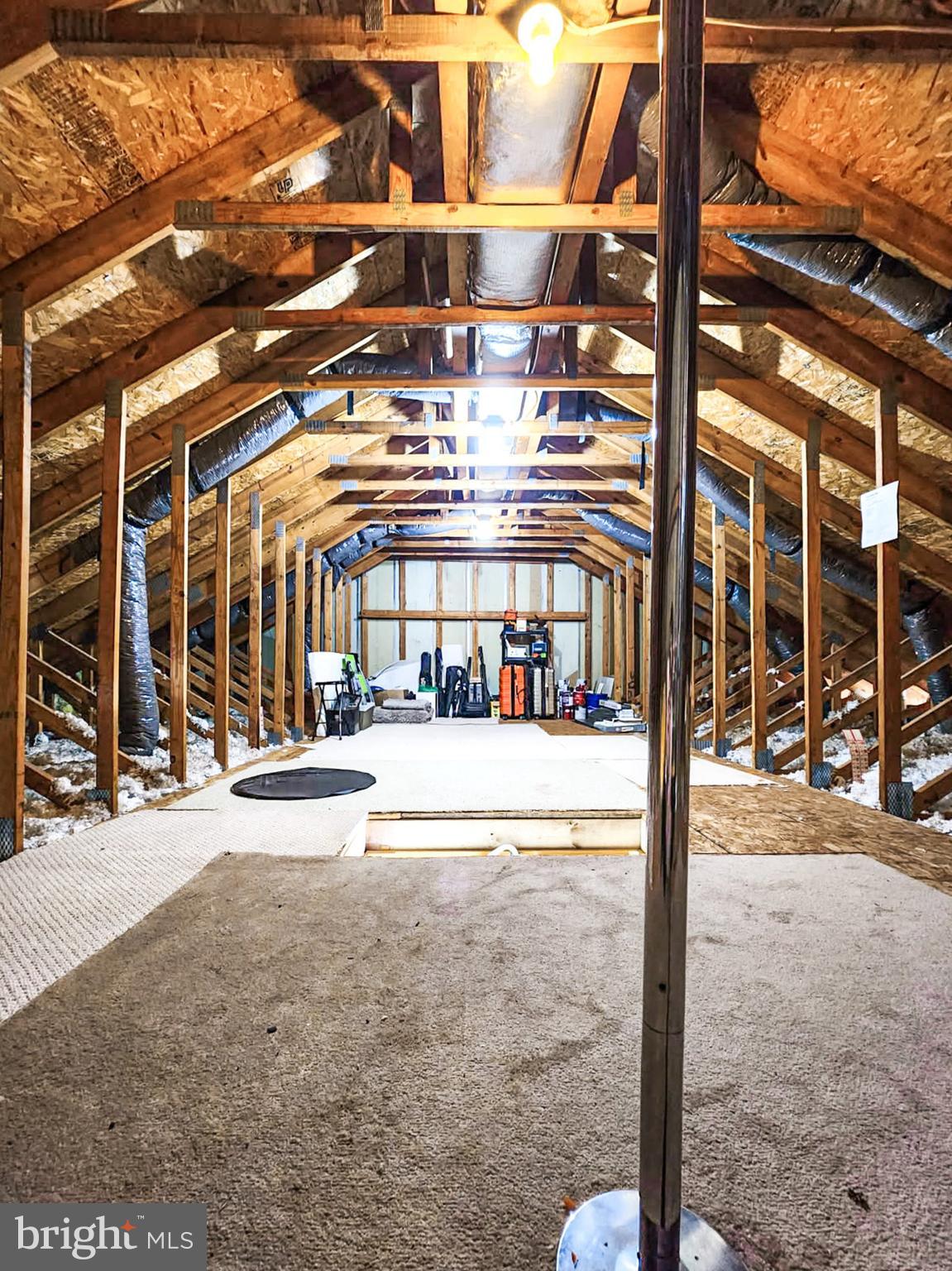 20964 Albion Lane Ashburn, VA 20147 - Photo 29 of 34 Unfinished attic