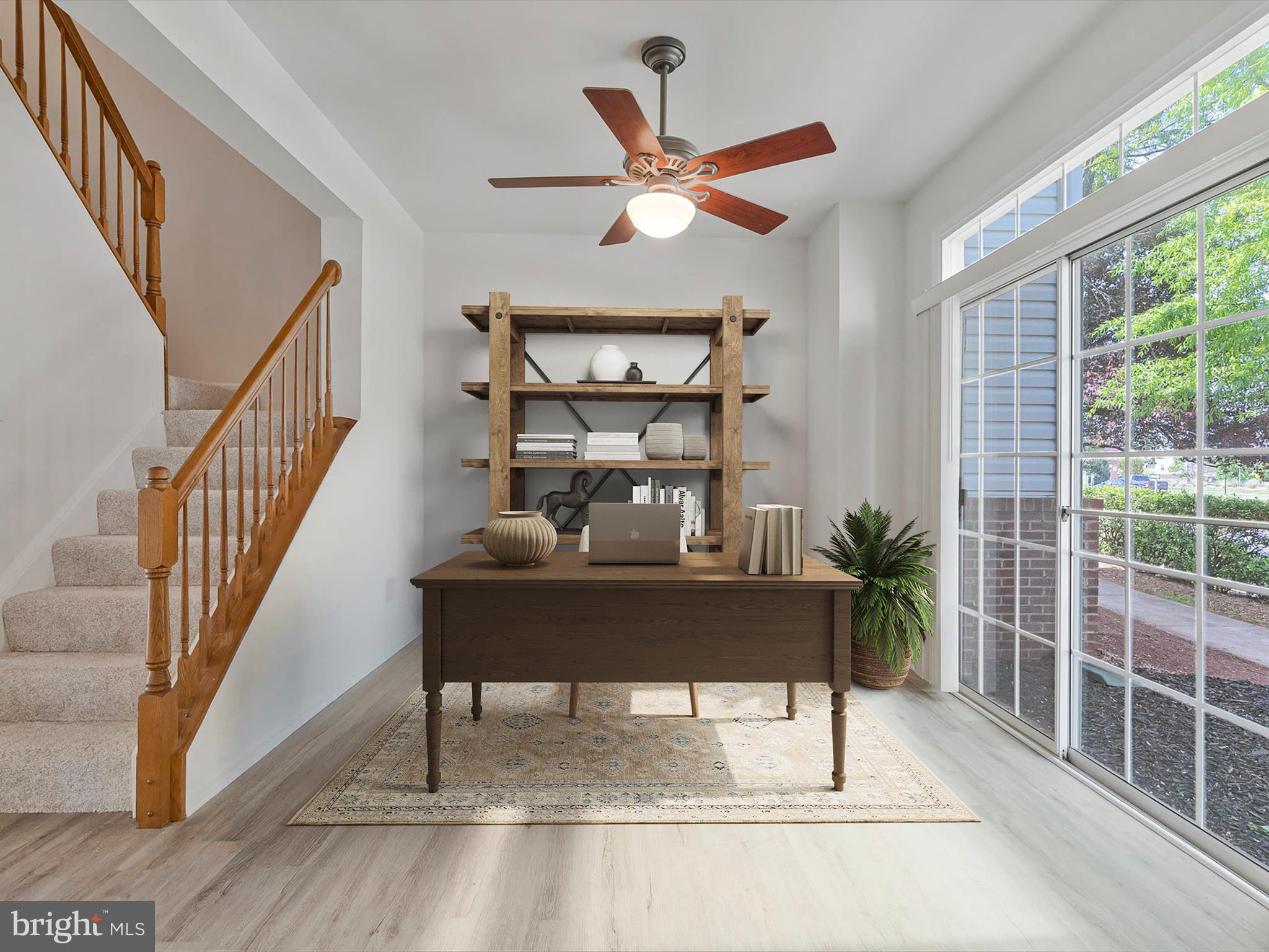 20964 Albion Lane Ashburn, VA 20147 - Photo 5 of 34 Virtually staged Den/Office on Main Lvl