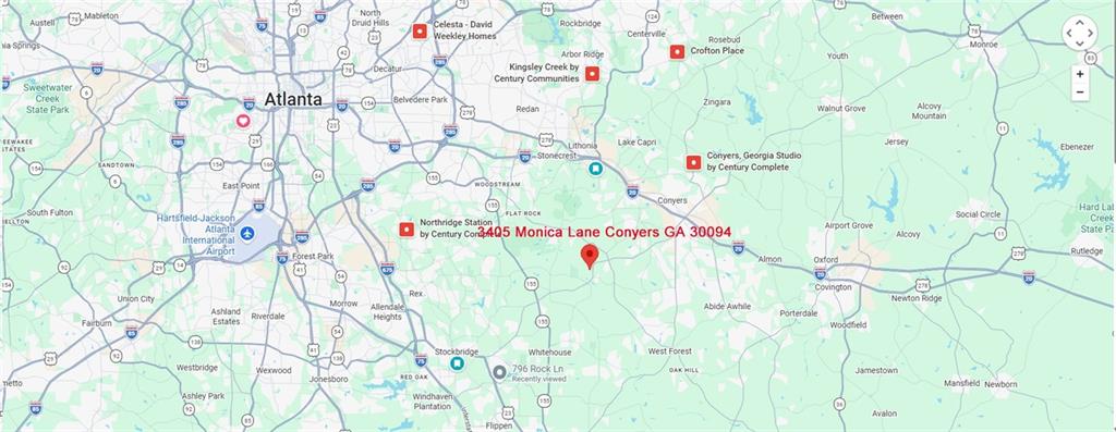 3405 Monica Lane Southwest Conyers, GA 30094 - Photo 14 of 26 a close up of a white wall