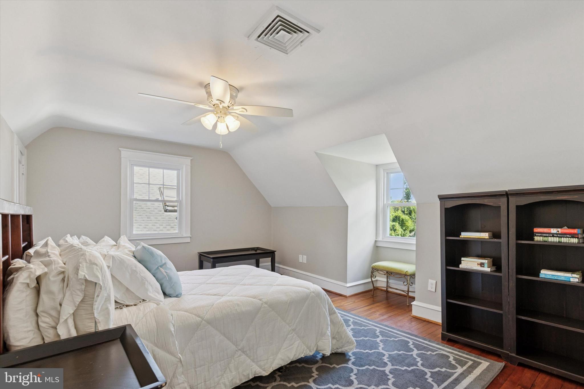 140 North Rolling Road Springfield, PA 19064 - Photo 16 of 34 a bedroom with furniture and a chandelier