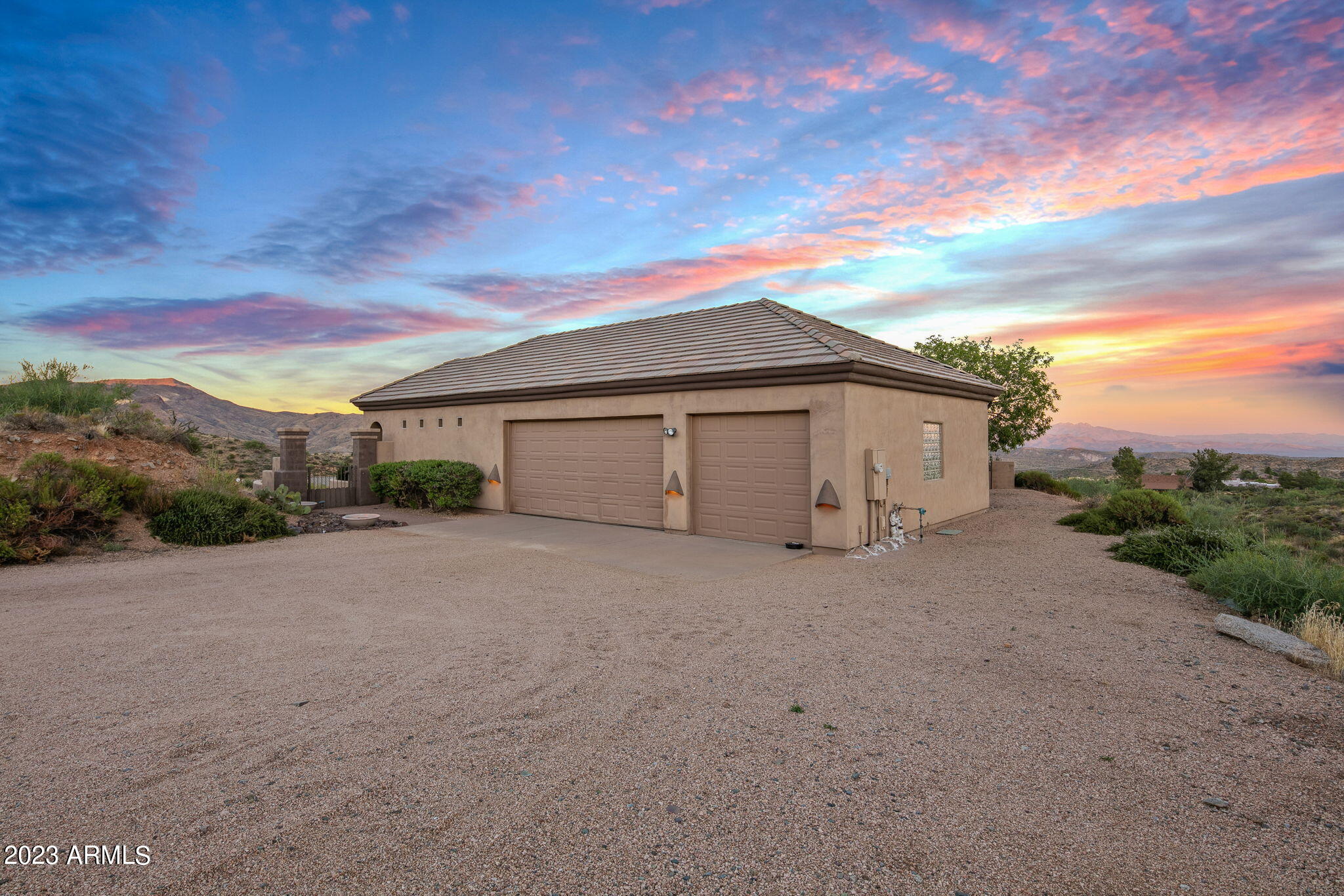 11519 East Blue Wash Road Scottsdale, AZ 85262 - Photo 23 of 42 a view of a house with a outdoor space