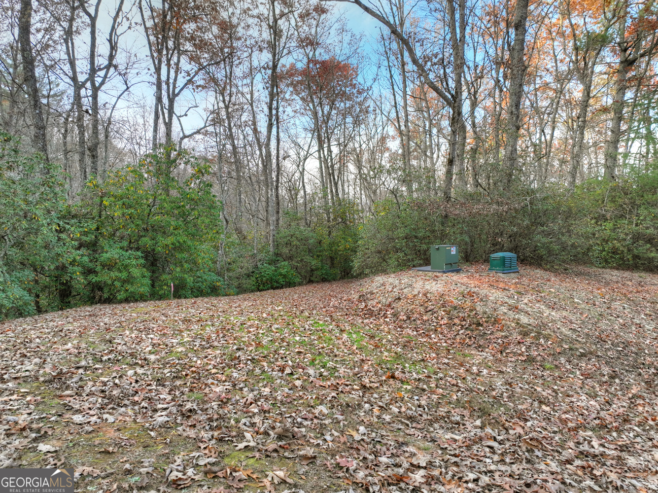 0 Creek Camp Road Ellijay, GA 30536 - Photo 5 of 40 a wooden bench with view of trees