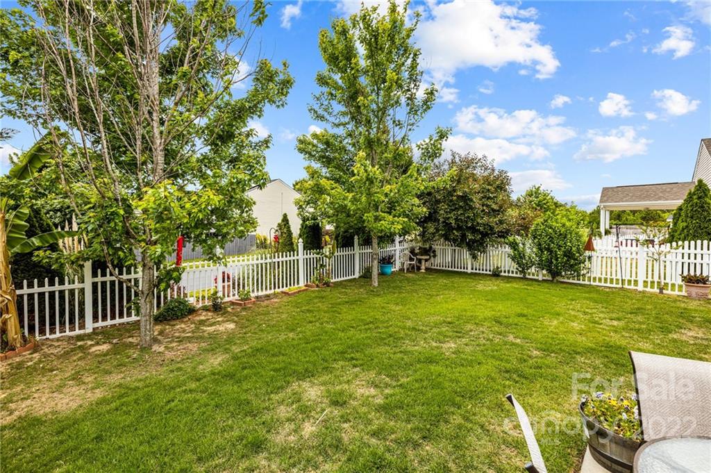 3005 Arthur Road, Unit 170 Indian Land, SC 29707 - Photo 14 of 38 a view of a backyard with a garden