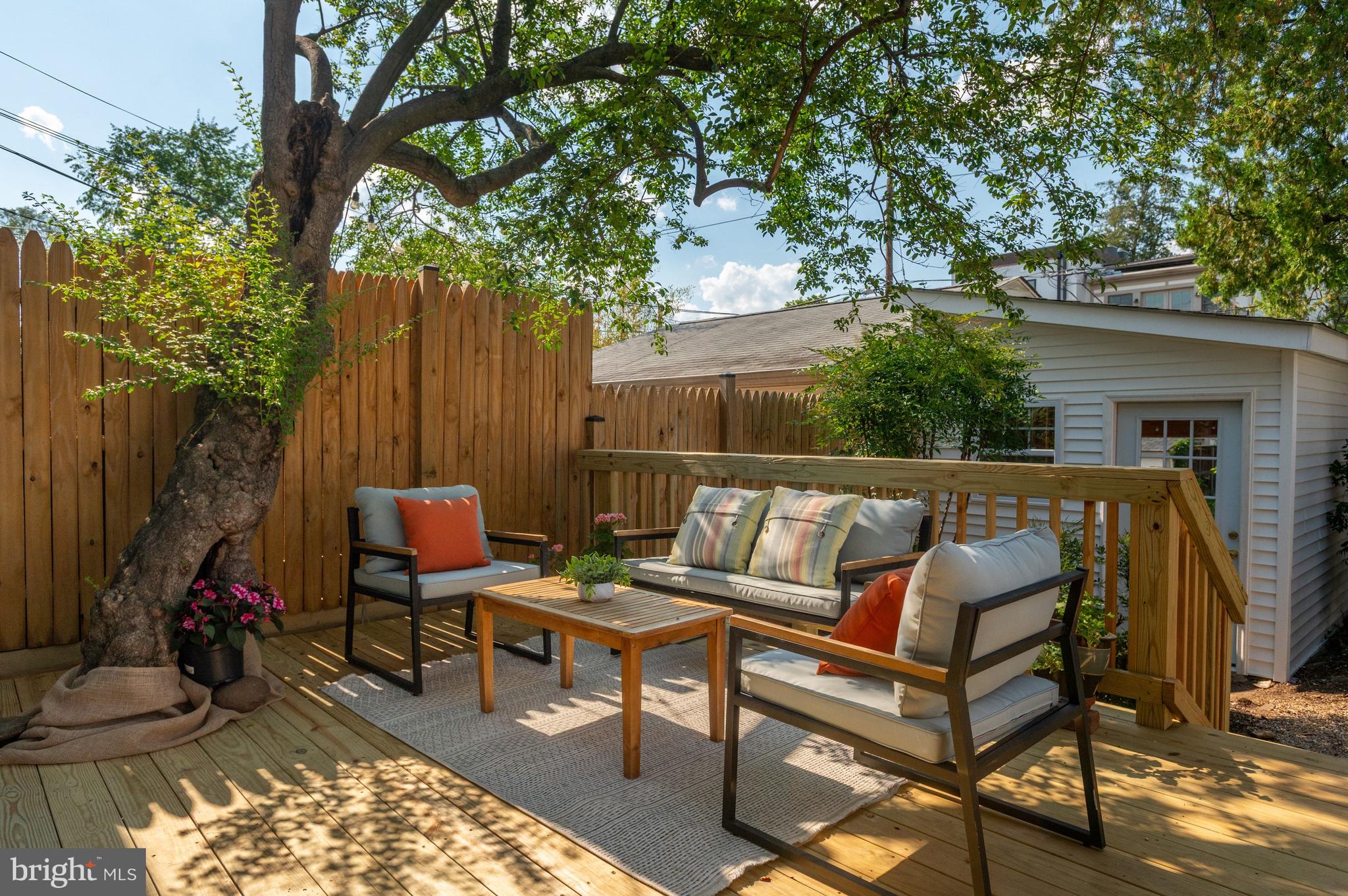 3533 R Street Northwest Washington, DC 20007 - Photo 11 of 27 Private Rear Patio