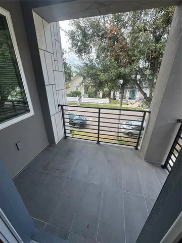 a view of outdoor space and deck