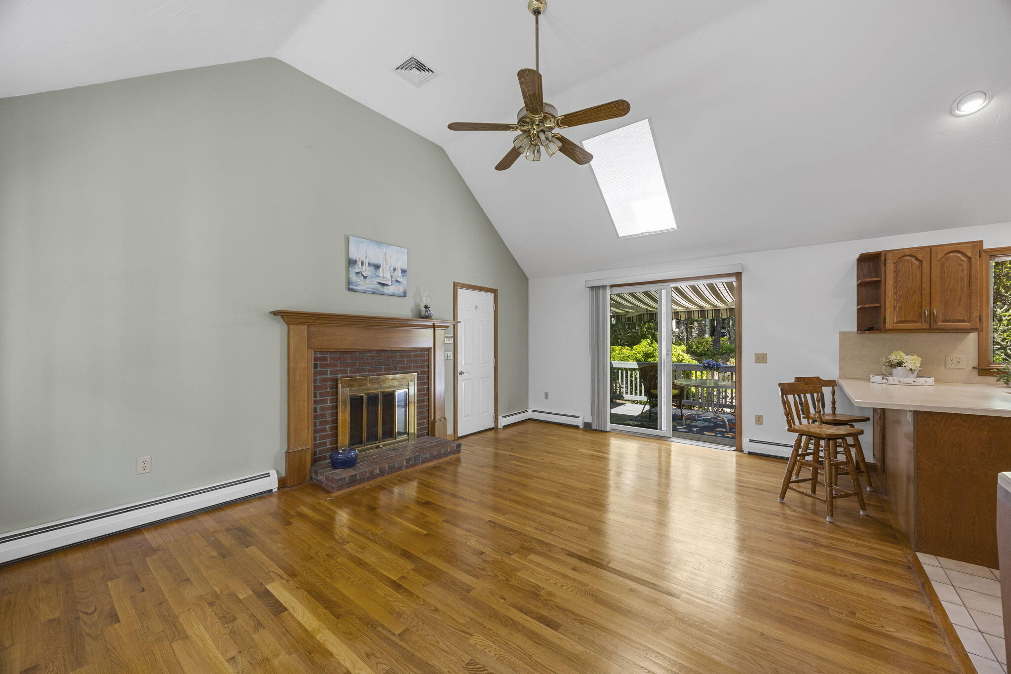 19 Fishermans Landing Road Brewster, MA 02631 - Photo 9 of 58 a view of livingroom with furniture fireplace and window