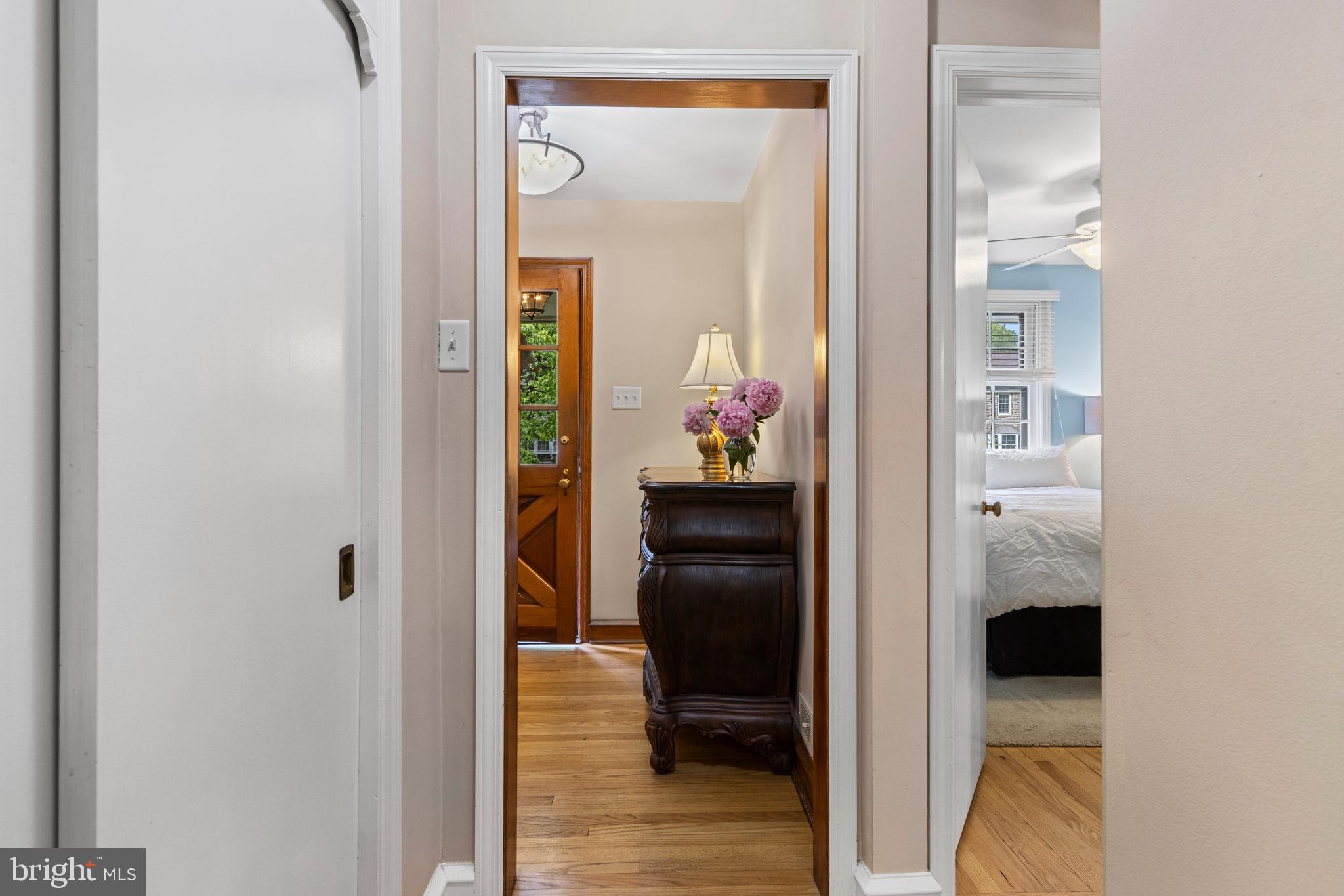 413 Hawthorne Road Wallingford, PA 19086 - Photo 29 of 52 a view of a bedroom from a hallway