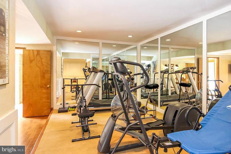 20801 Layton Ridge Drive Gaithersburg, MD 20882 - Photo 25 of 30 a view of a room with gym equipment