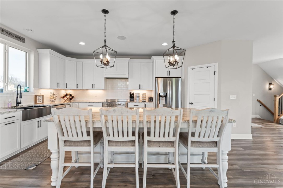 2425 Middleboro Road Clarksville, OH 45113 - Photo 43 of 91 This spacious kitchen offers a blend of style and functionality, perfect for everyday living.