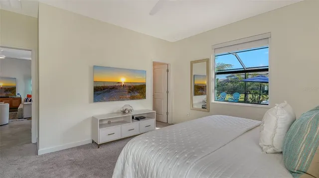 a bathroom with a double vanity sink mirror and shower