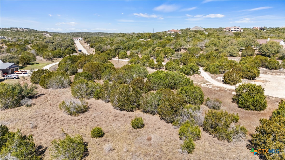 535 Left Fork Place Spring Branch, TX 78070 - Photo 28 of 34 a view of a yard with a mountain view in back