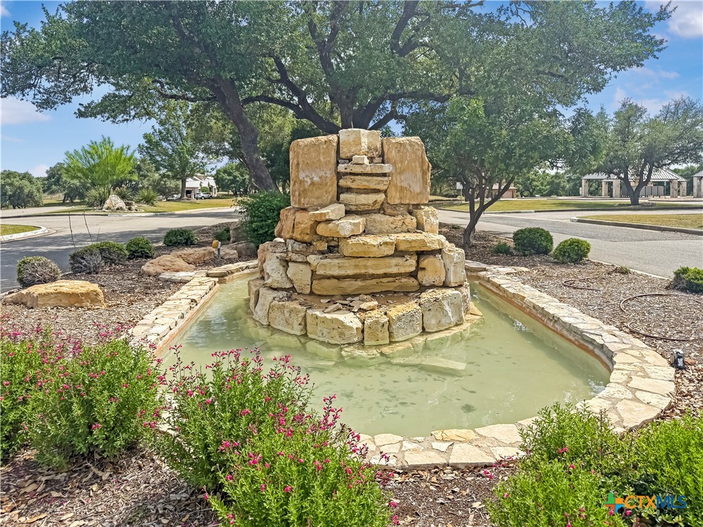 535 Left Fork Place Spring Branch, TX 78070 - Photo 33 of 34 a view of swimming pool with a yard and seating area