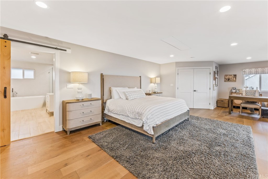 720 Sandpiper Drive Seal Beach, CA 90740 - Photo 19 of 69 The maser suite is huge. There is an attached office/retreat/exercise room included in the footprint of the master bedroom as well as walk-in closet.