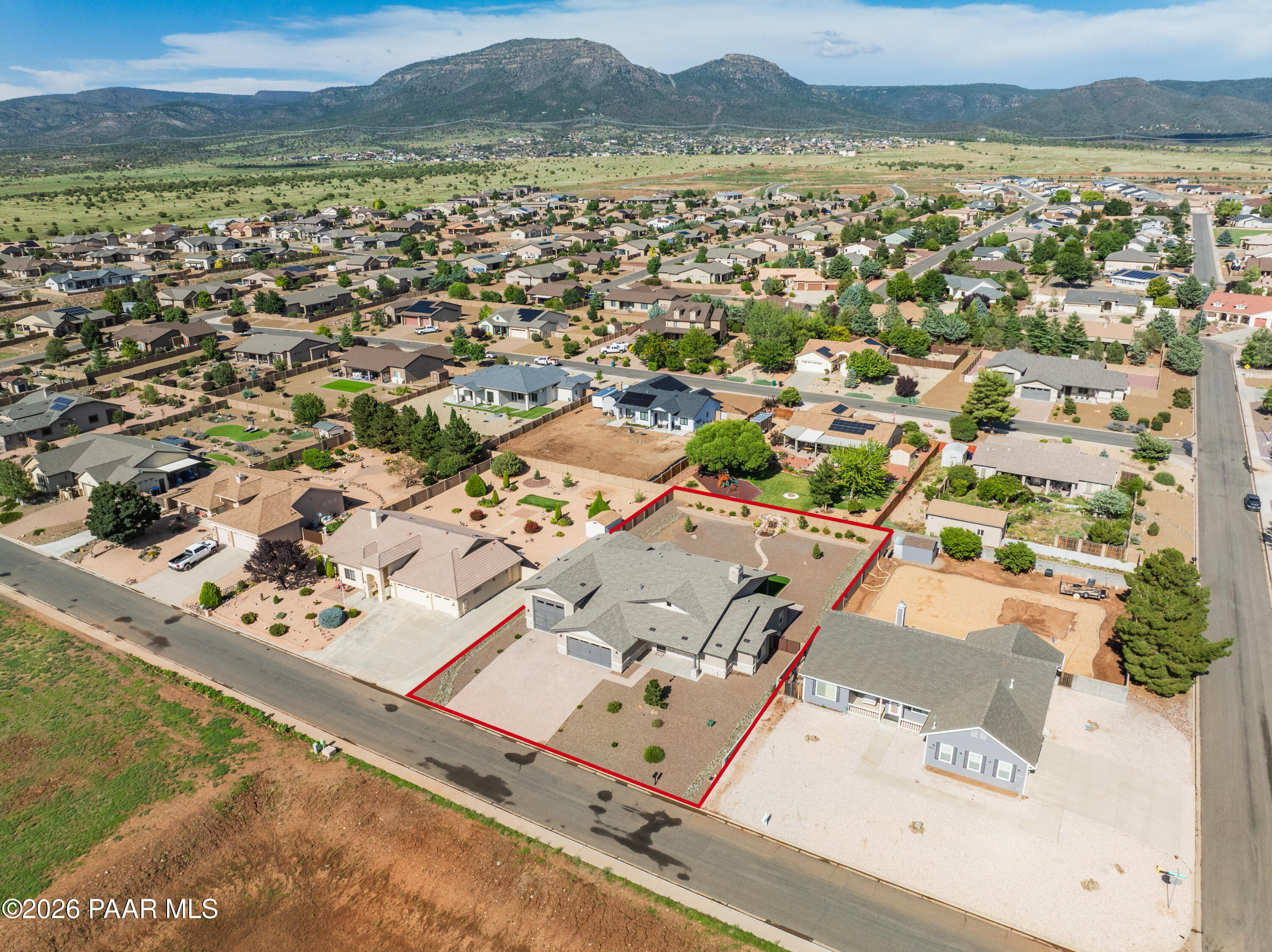 8705 Roughrider Road Prescott Valley, AZ 86315 - Photo 37 of 38 Drone Overview 4