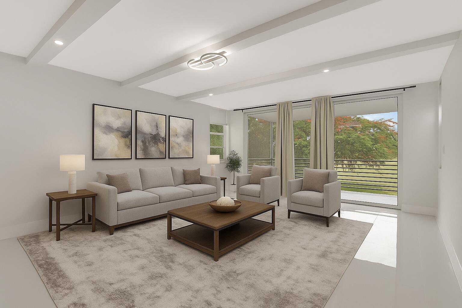 3505 Oaks Way, Unit 204 Pompano Beach, FL 33069 - Photo 1 of 36 Living Room