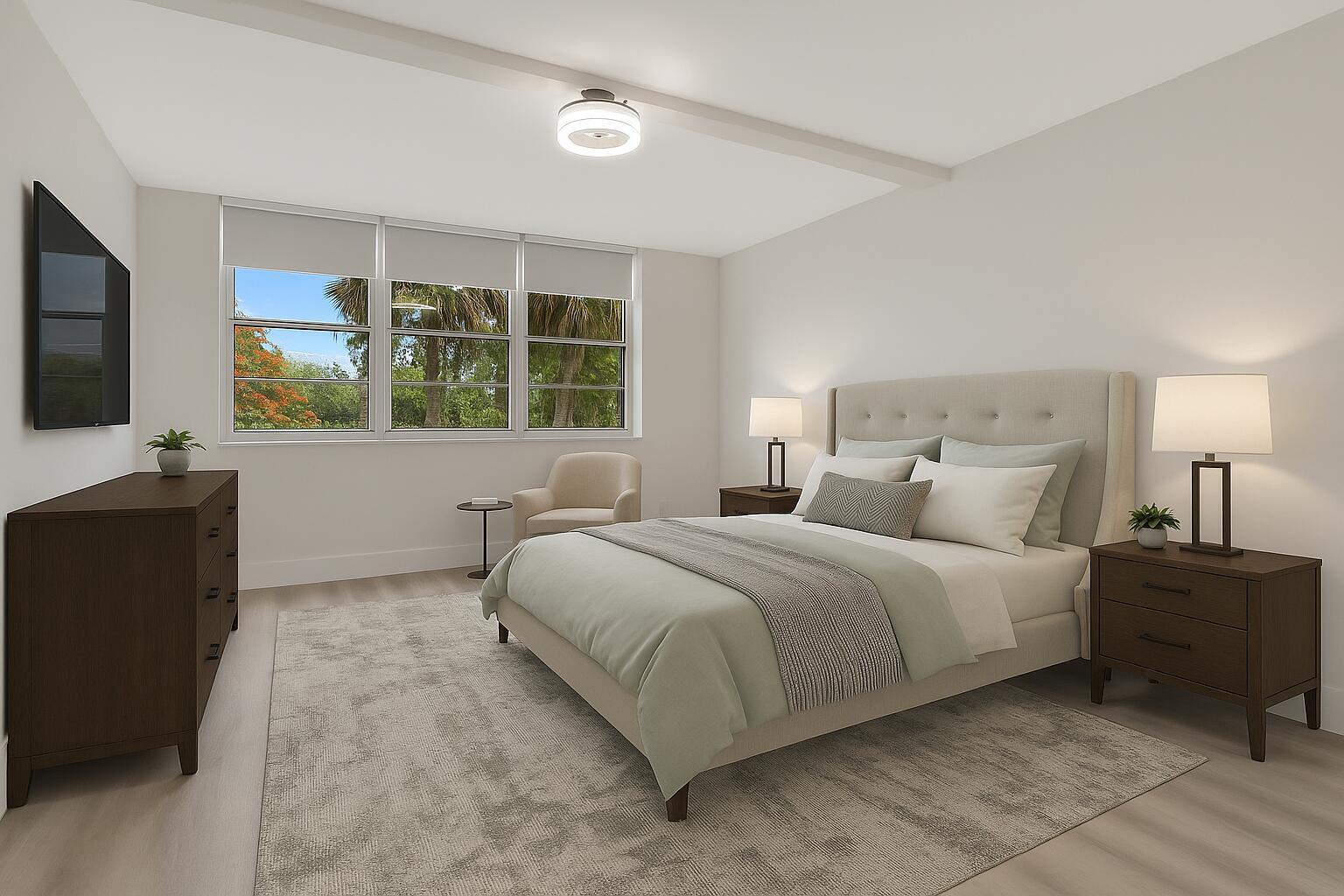 3505 Oaks Way, Unit 204 Pompano Beach, FL 33069 - Photo 12 of 36 Primary Bedroom