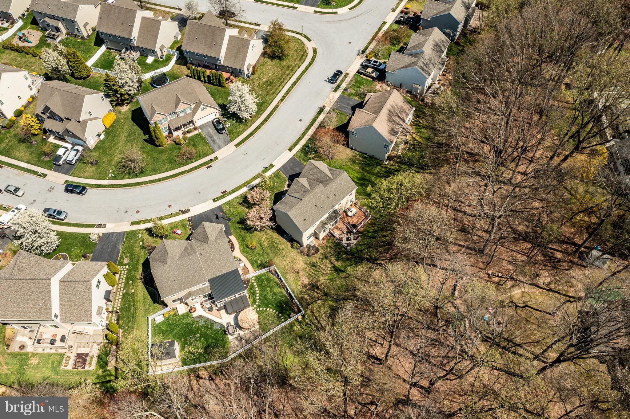 1345 Northumberland Road Coatesville, PA 19320 - Photo 44 of 52 an aerial view of residential house with outdoor space and trees