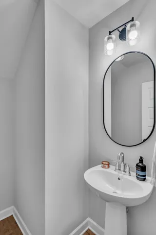 a view of a kitchen counter top space