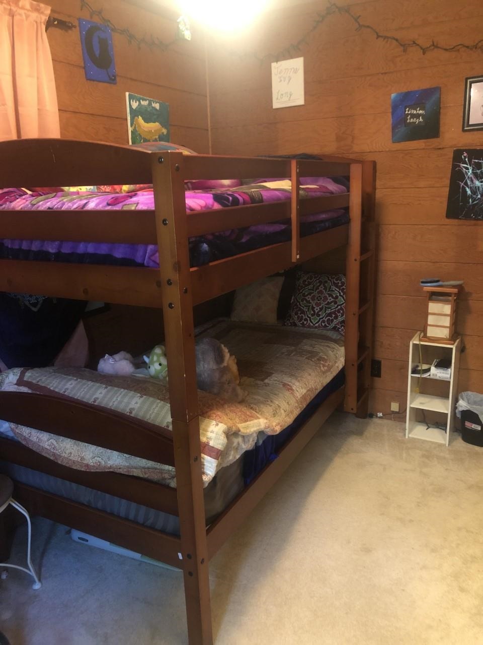 23359 German River Road Criders, VA 22820 - Photo 28 of 39 a bedroom with a bed and a desk