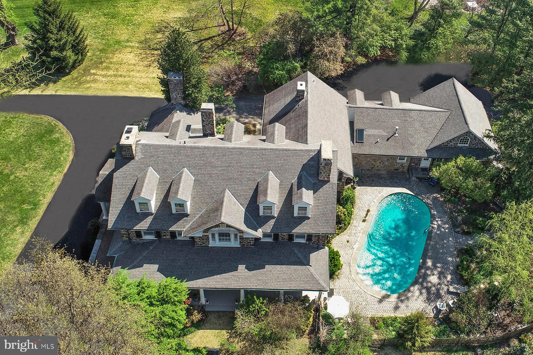 501 South Waterloo Road Devon, PA 19333 - Photo 3 of 33 Aerial