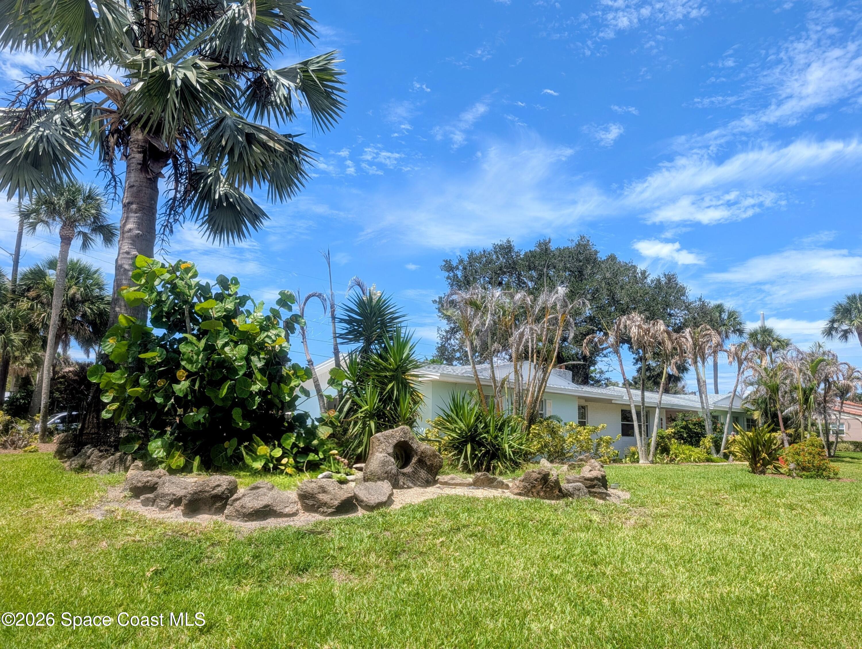 615 Oak Ridge Drive Indialantic, FL 32903 - Photo 63 of 65 Decorative Coquina Rock
