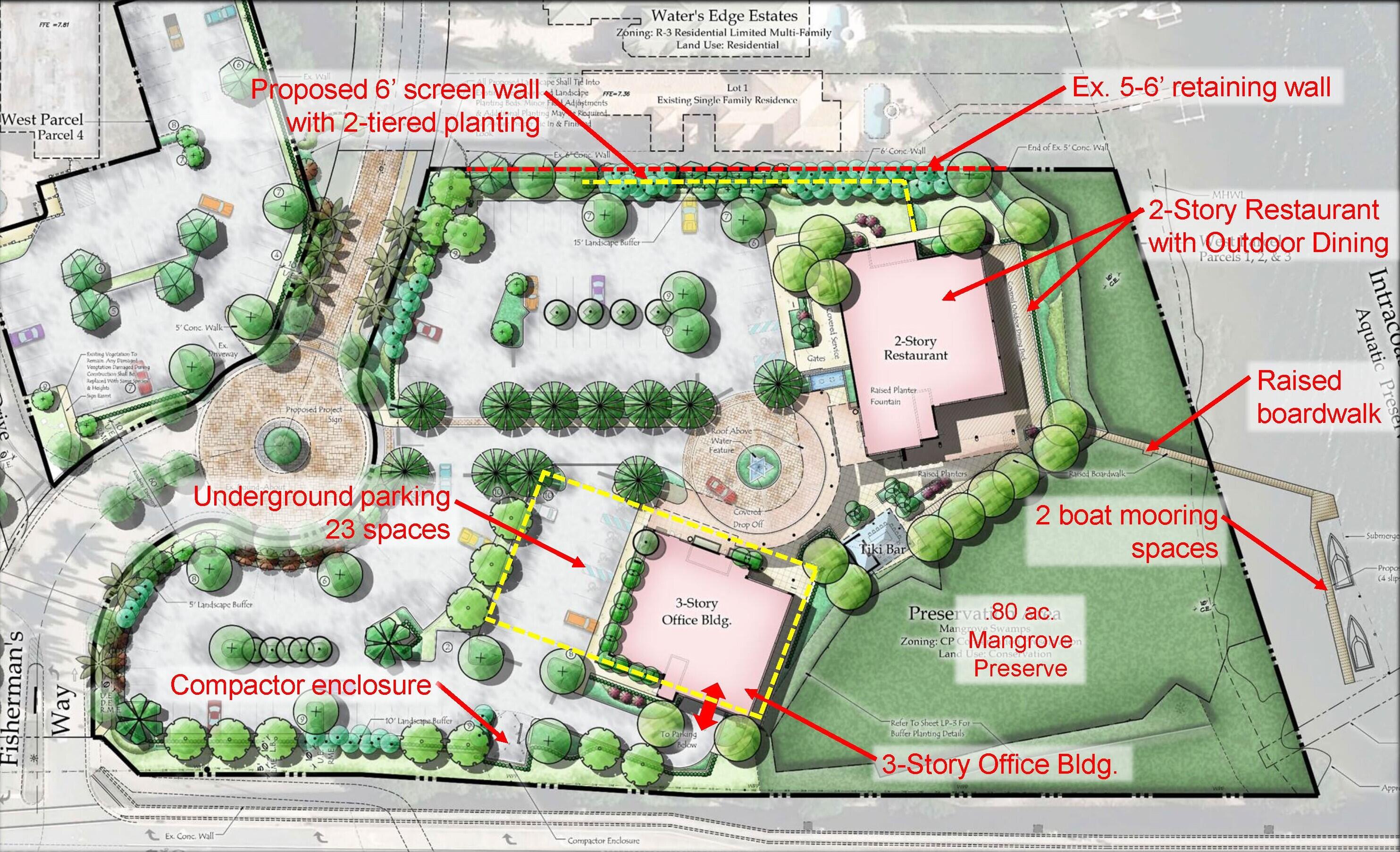 0 East Indiantown Road Jupiter, FL 33477 - Photo 17 of 19 Approved Site Plan (2023)