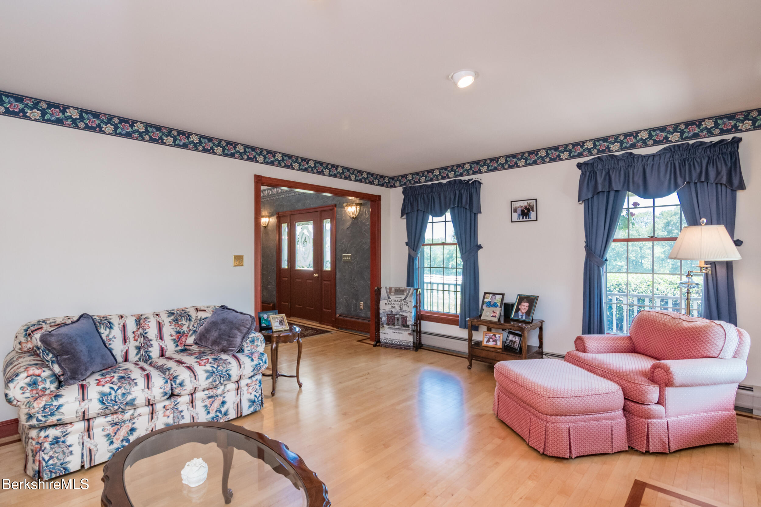31 N Road Chesterfield, MA 01012 - Photo 18 of 50 a living room with furniture window and a wooden floor