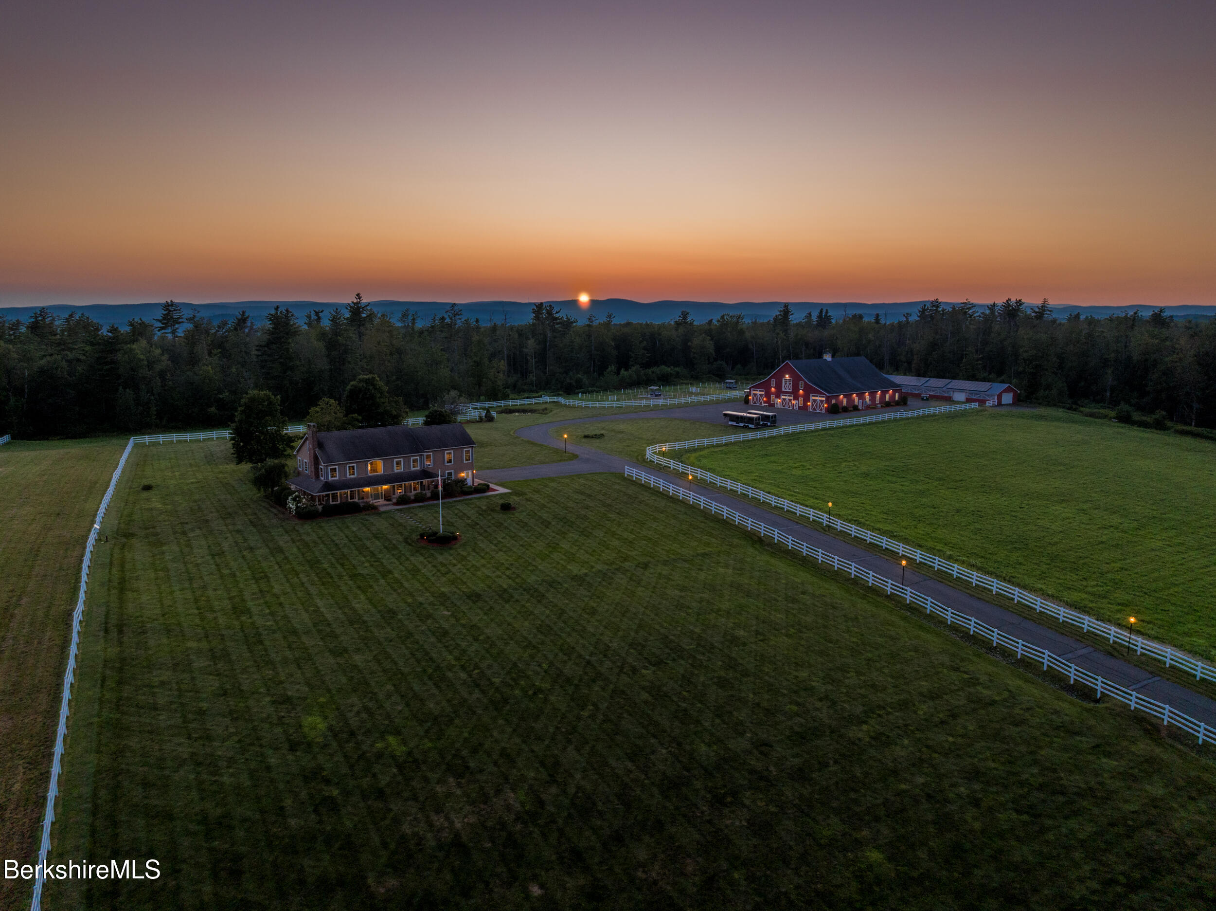 31 N Road Chesterfield, MA 01012 - Photo 2 of 50 a view of a garden with houses