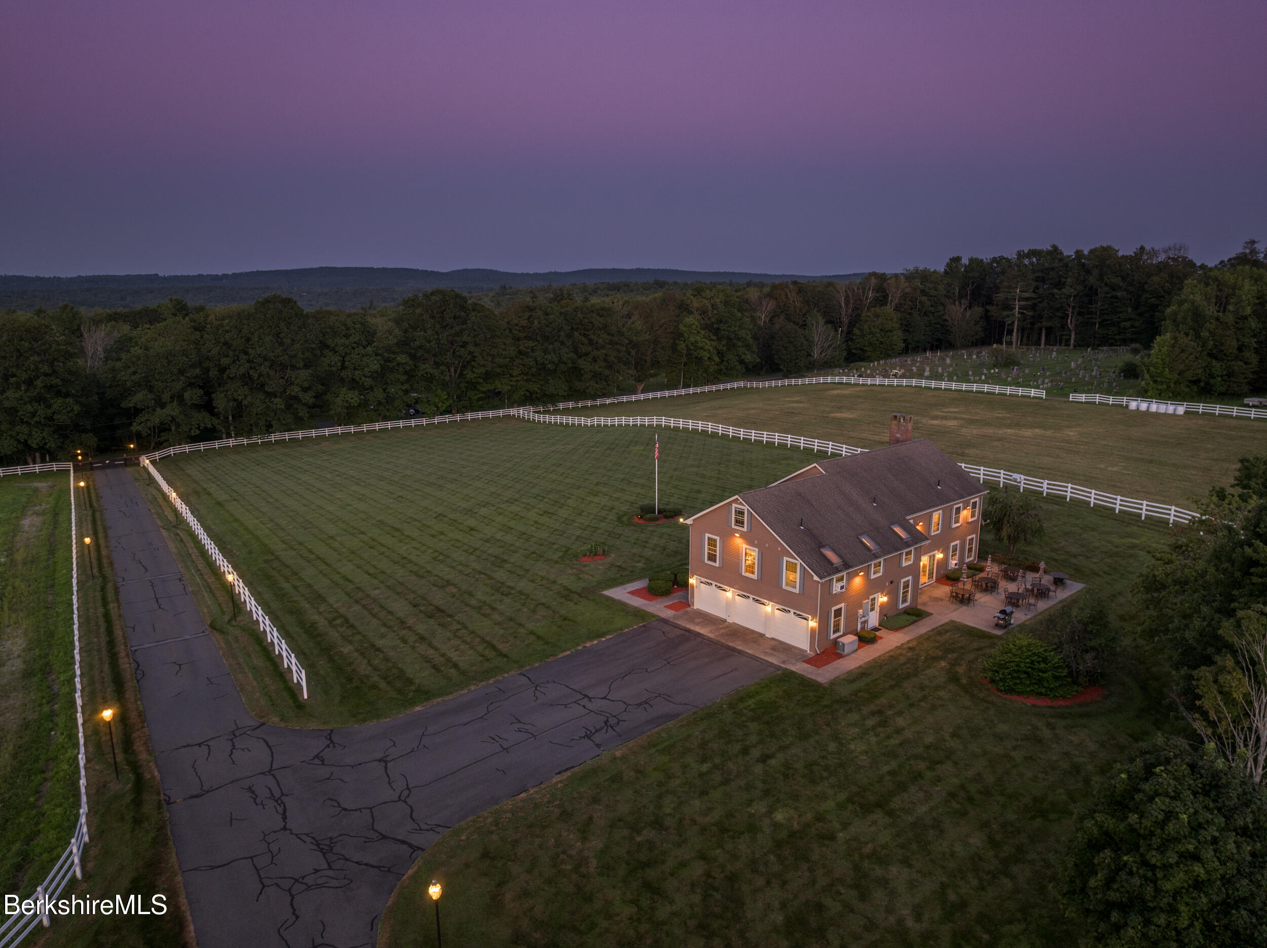 31 N Road Chesterfield, MA 01012 - Photo 3 of 50 a view of a pool in a backyard of the house