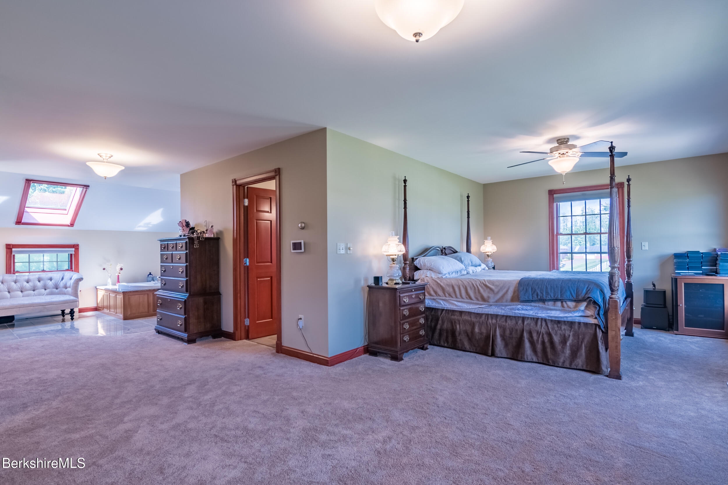 31 N Road Chesterfield, MA 01012 - Photo 33 of 50 a bed room with furniture and a window