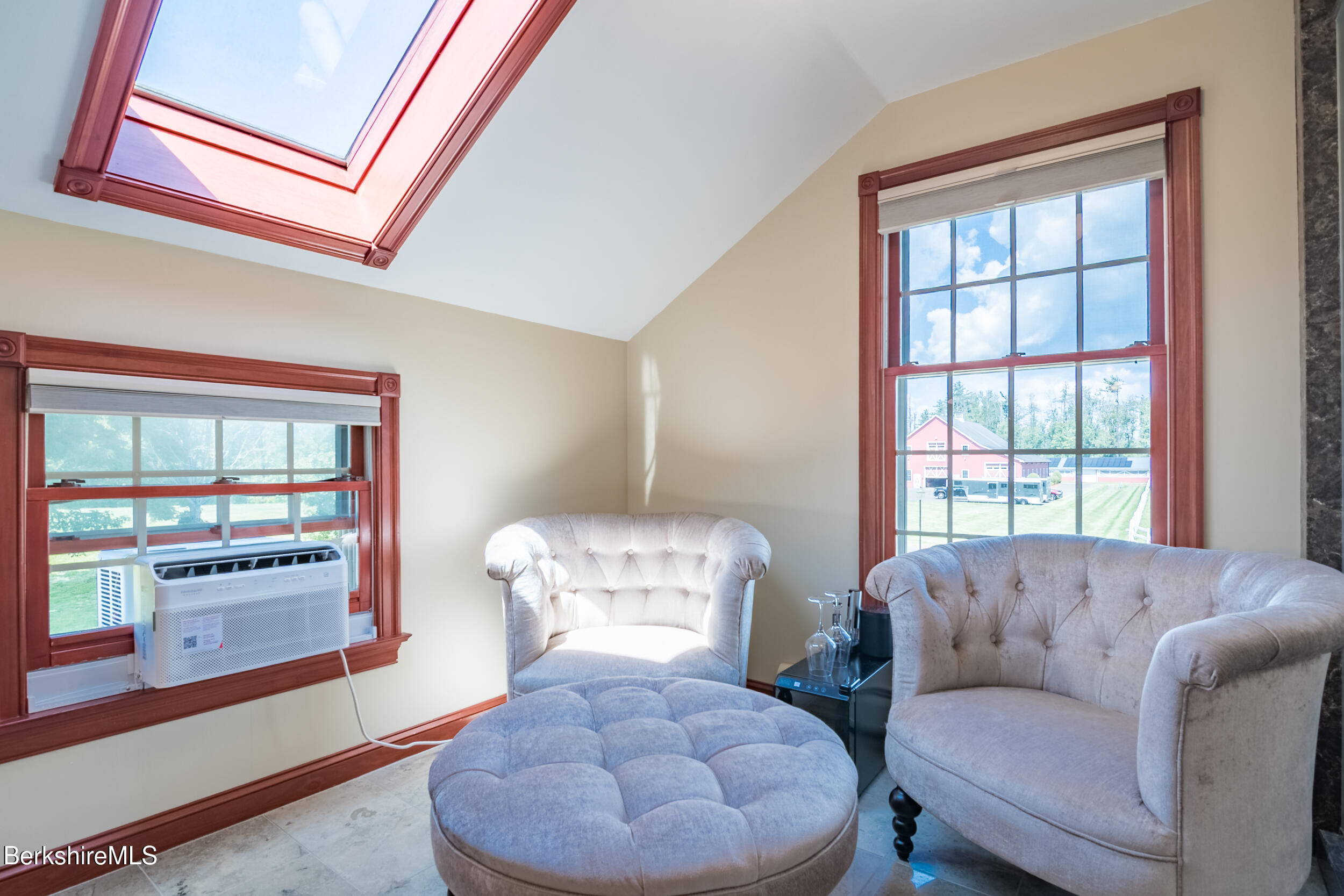 31 N Road Chesterfield, MA 01012 - Photo 38 of 50 a living room with furniture and a large window