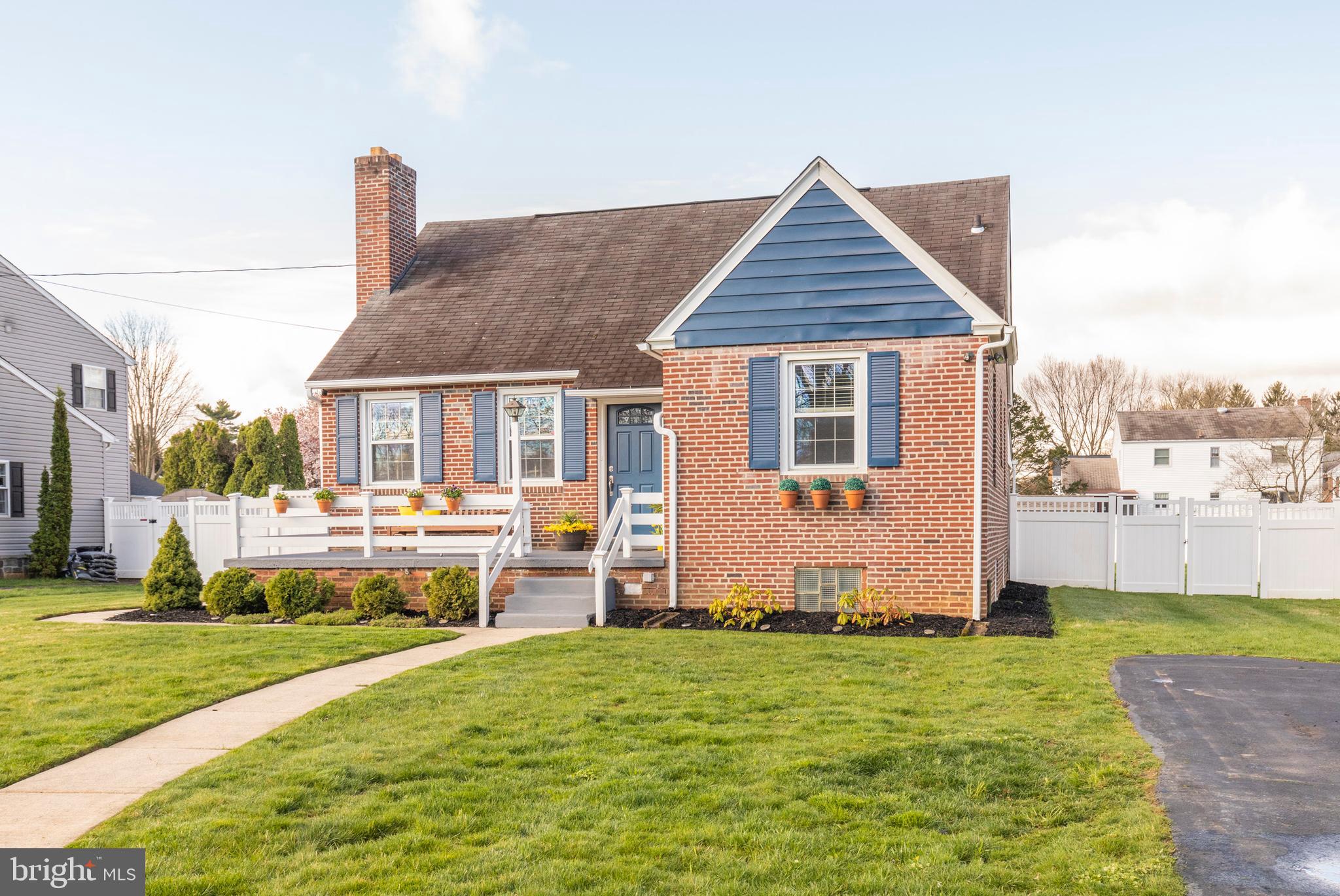 2950 Old Cedar Grove Road Broomall, PA 19008 - Photo 1 of 35 Spacious Brick Cape