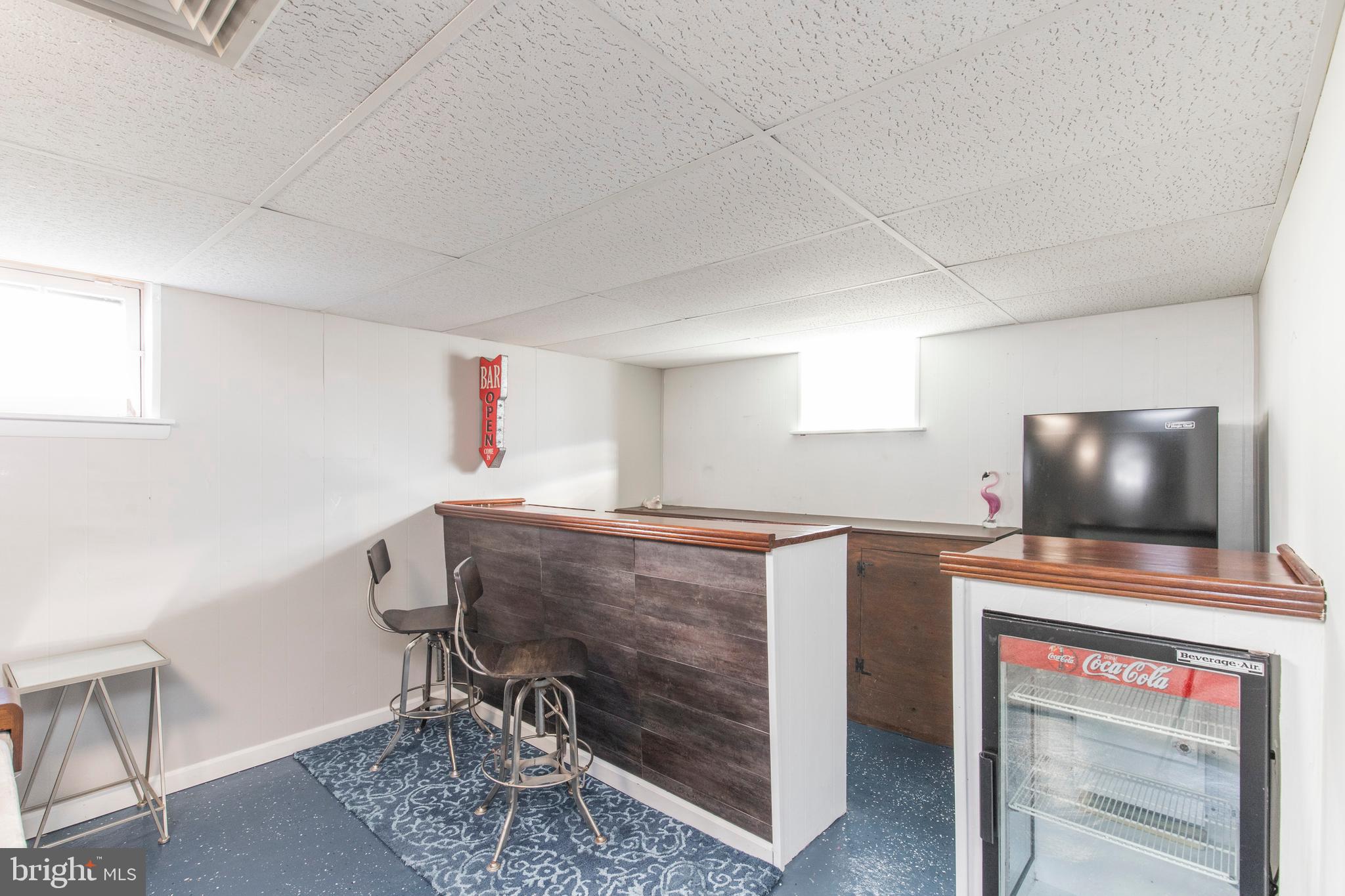 2950 Old Cedar Grove Road Broomall, PA 19008 - Photo 22 of 35 Partially finished basement with wet bar + 1/2 BA