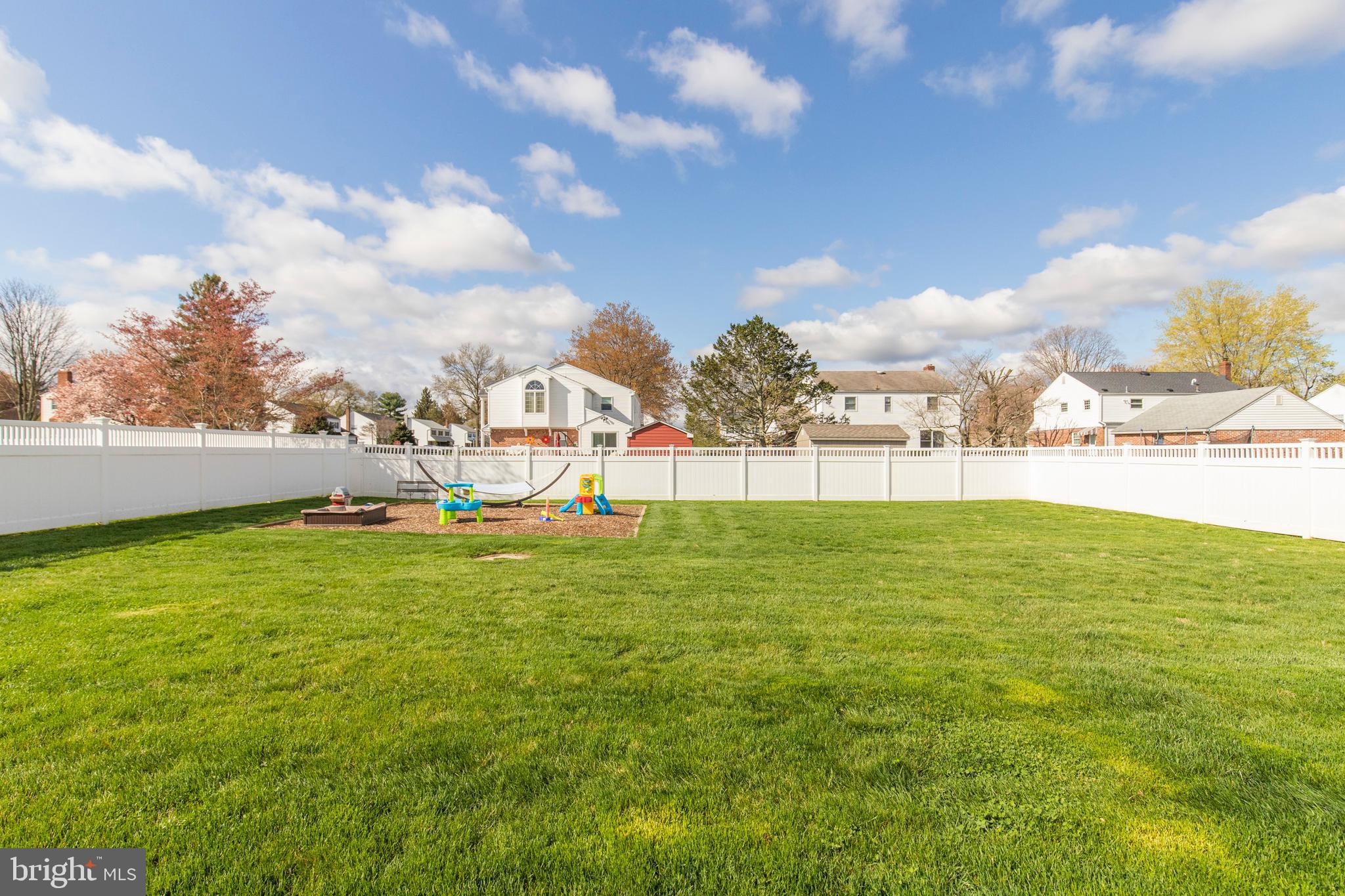 2950 Old Cedar Grove Road Broomall, PA 19008 - Photo 29 of 35 Large backyard with privacy fence