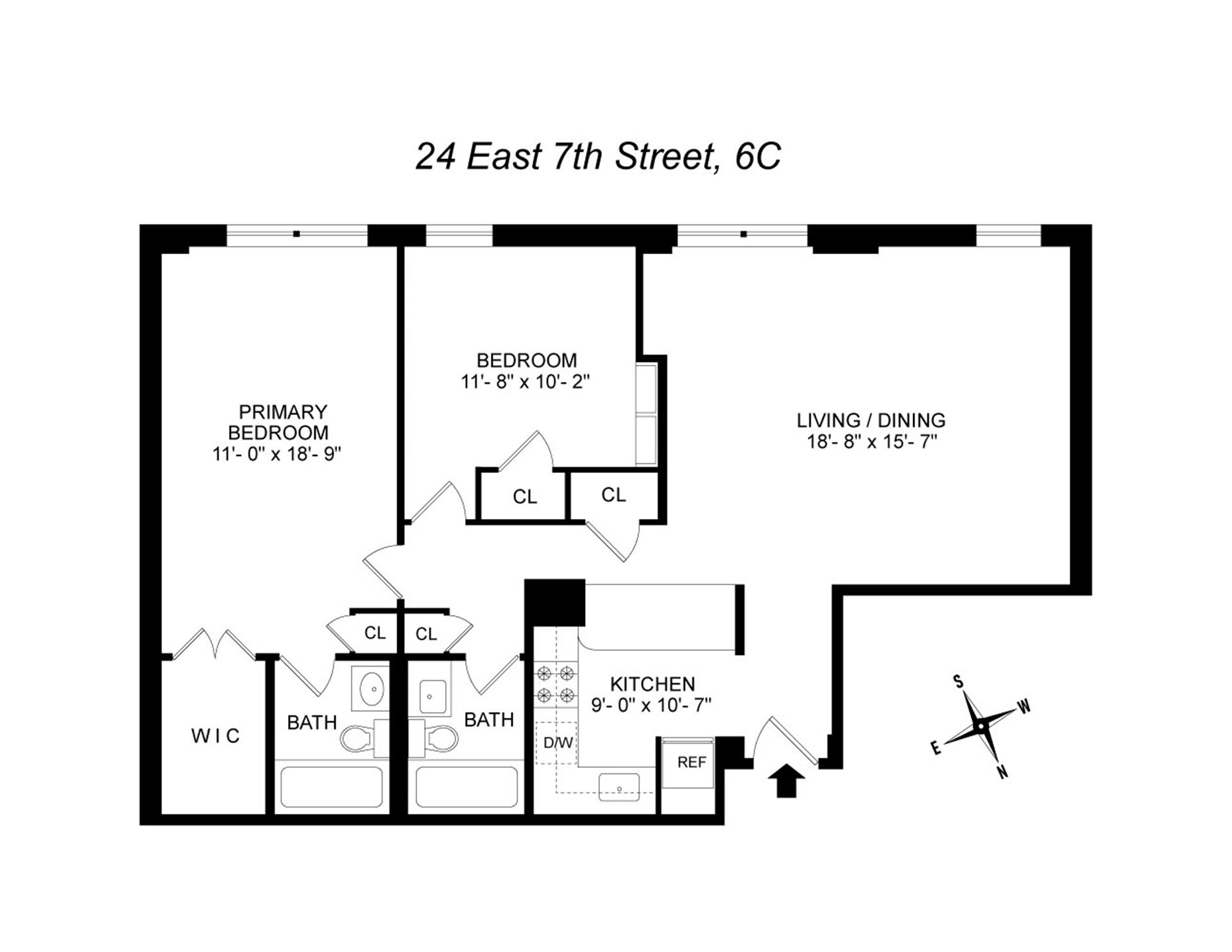 24 East 7th Street, Unit 6C Manhattan, NY 10003 - Photo 16 of 16