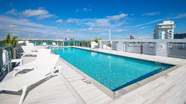 a view of a city from a balcony