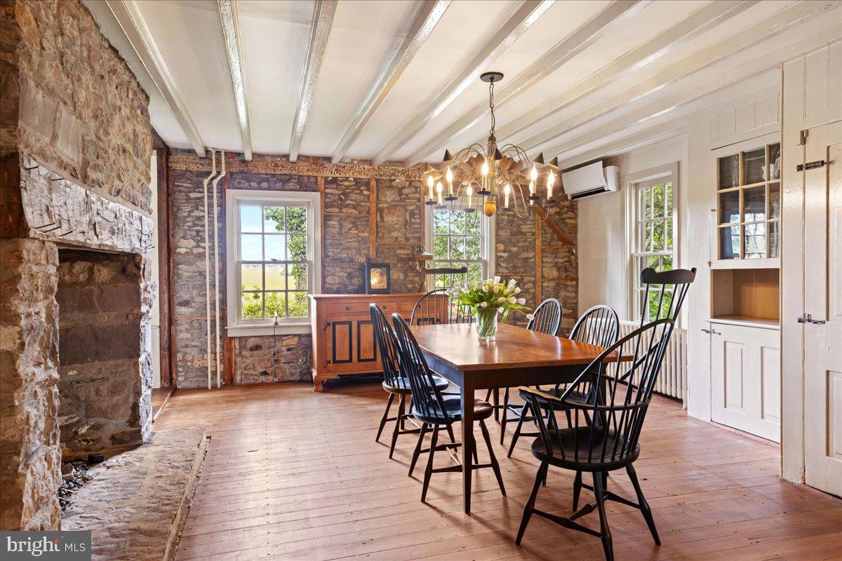 5322 Carversville Road Doylestown, PA 18902 - Photo 22 of 54 Spacious dining room with gas fireplace