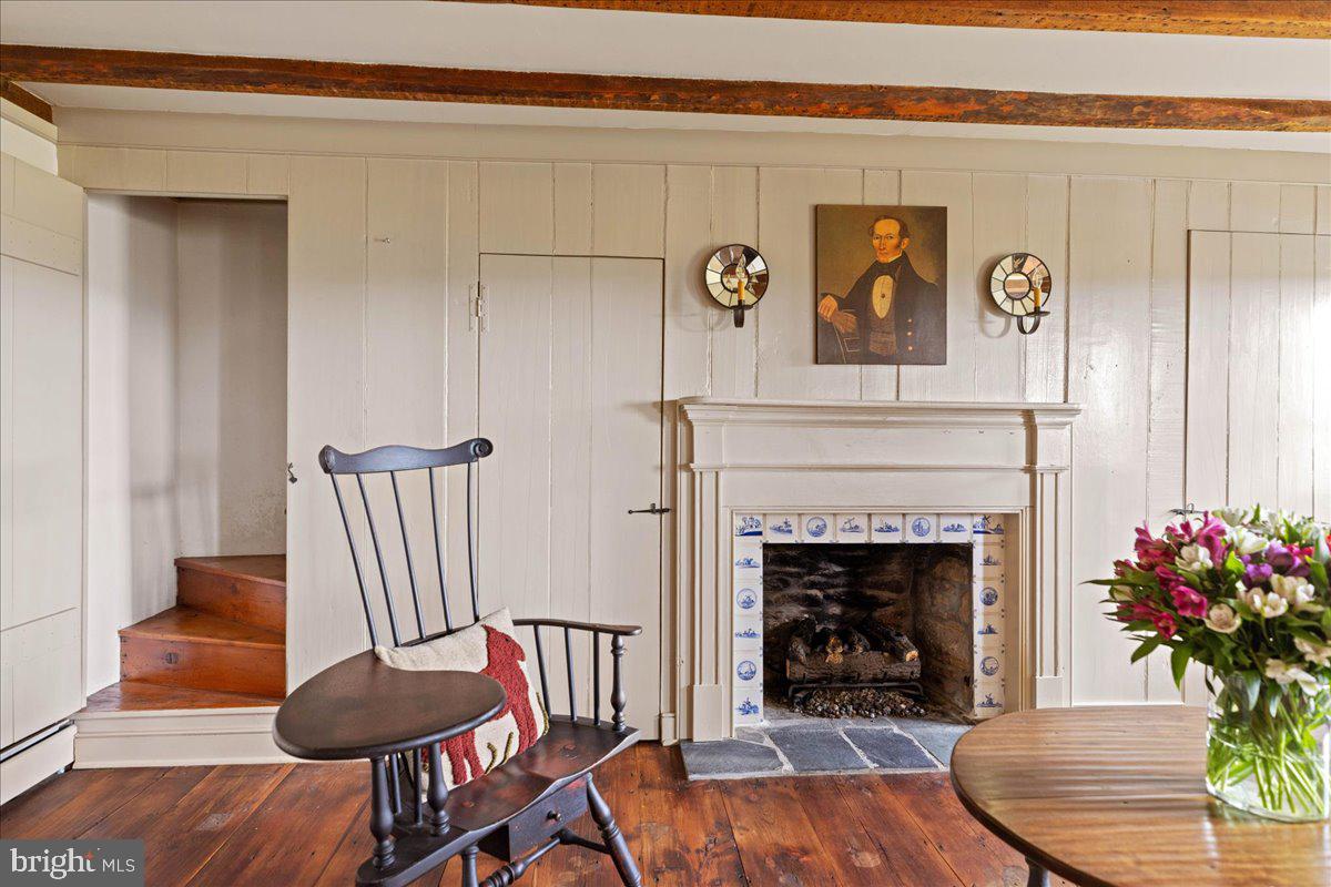 5322 Carversville Road Doylestown, PA 18902 - Photo 30 of 54 2nd circular staircase in LR
