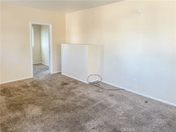 a view of empty room