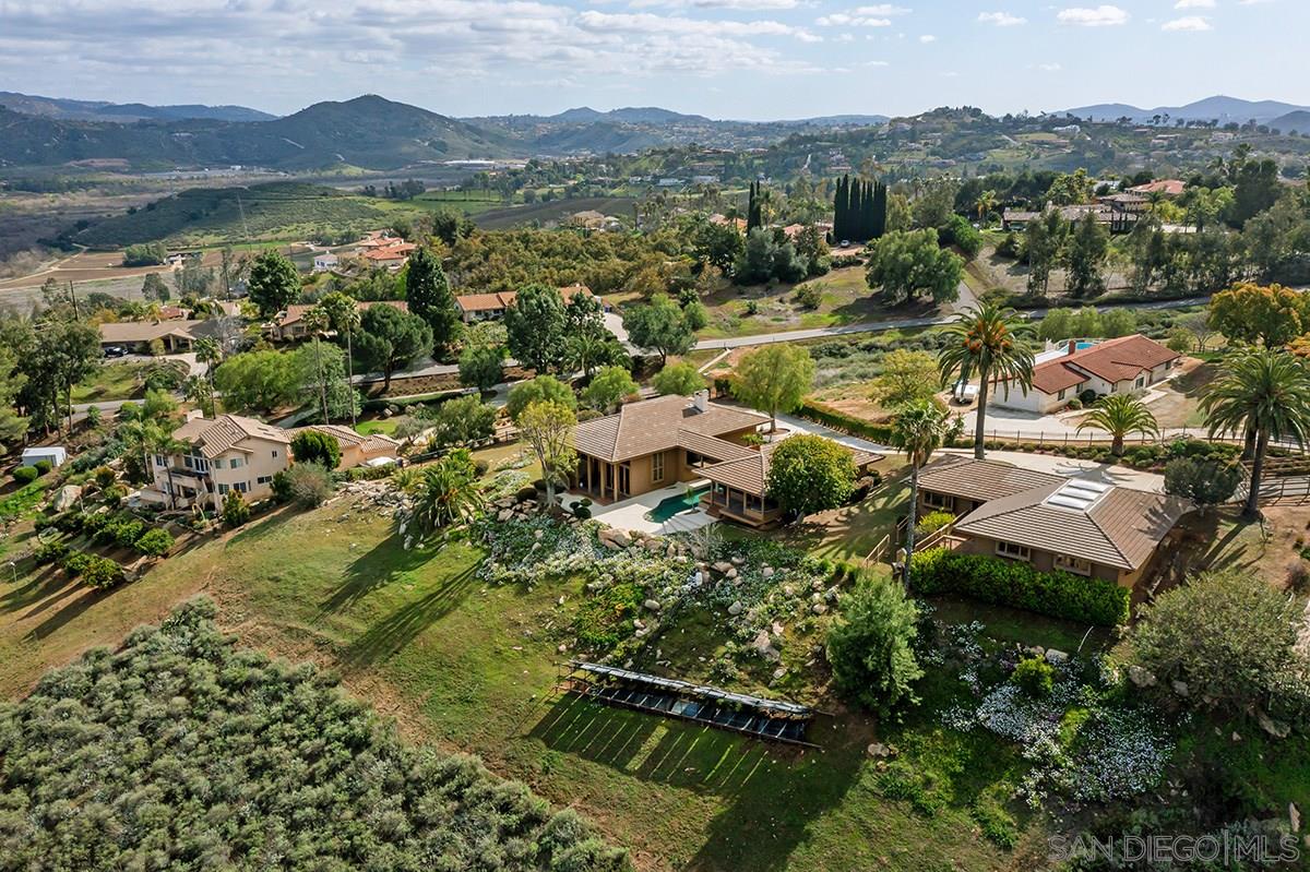 2748 Rich Lynn Ridge Road Escondido, CA 92025 - Photo 1 of 22 an aerial view of residential house with outdoor space and river