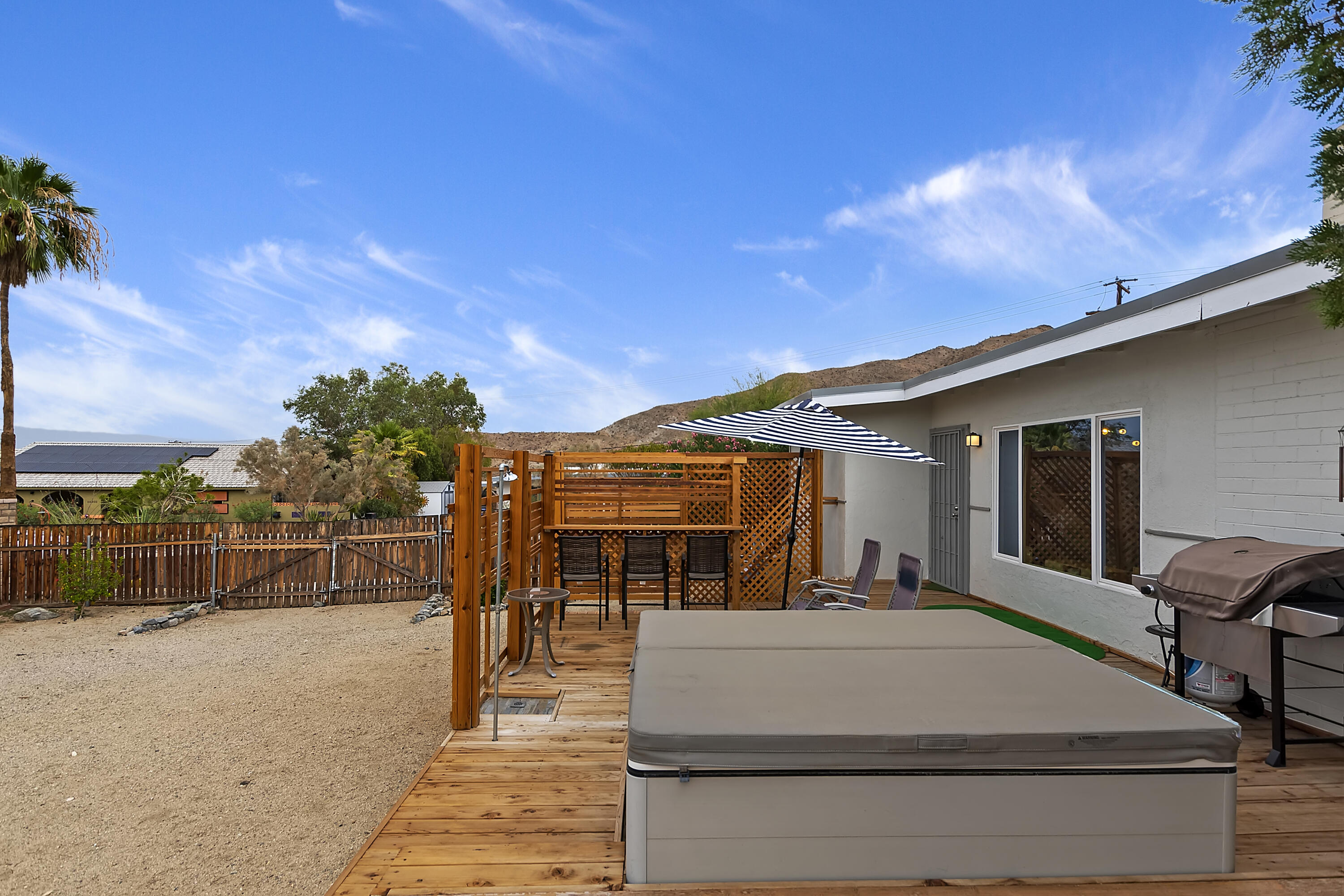 38957 Miller Lane Cathedral City, CA 92234 - Photo 27 of 34 a outdoor view with a sitting space