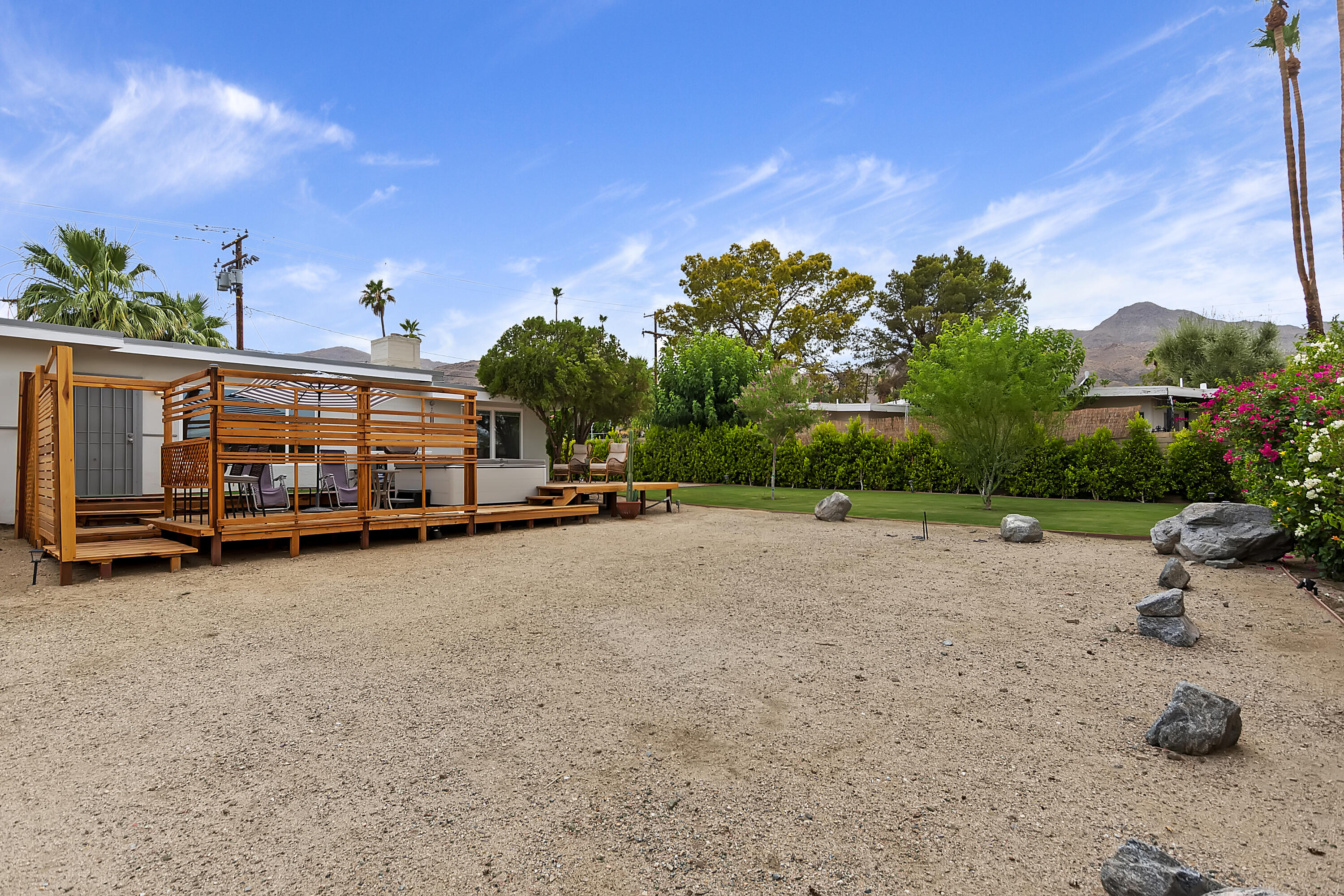 38957 Miller Lane Cathedral City, CA 92234 - Photo 29 of 34 a view of a street with a houses