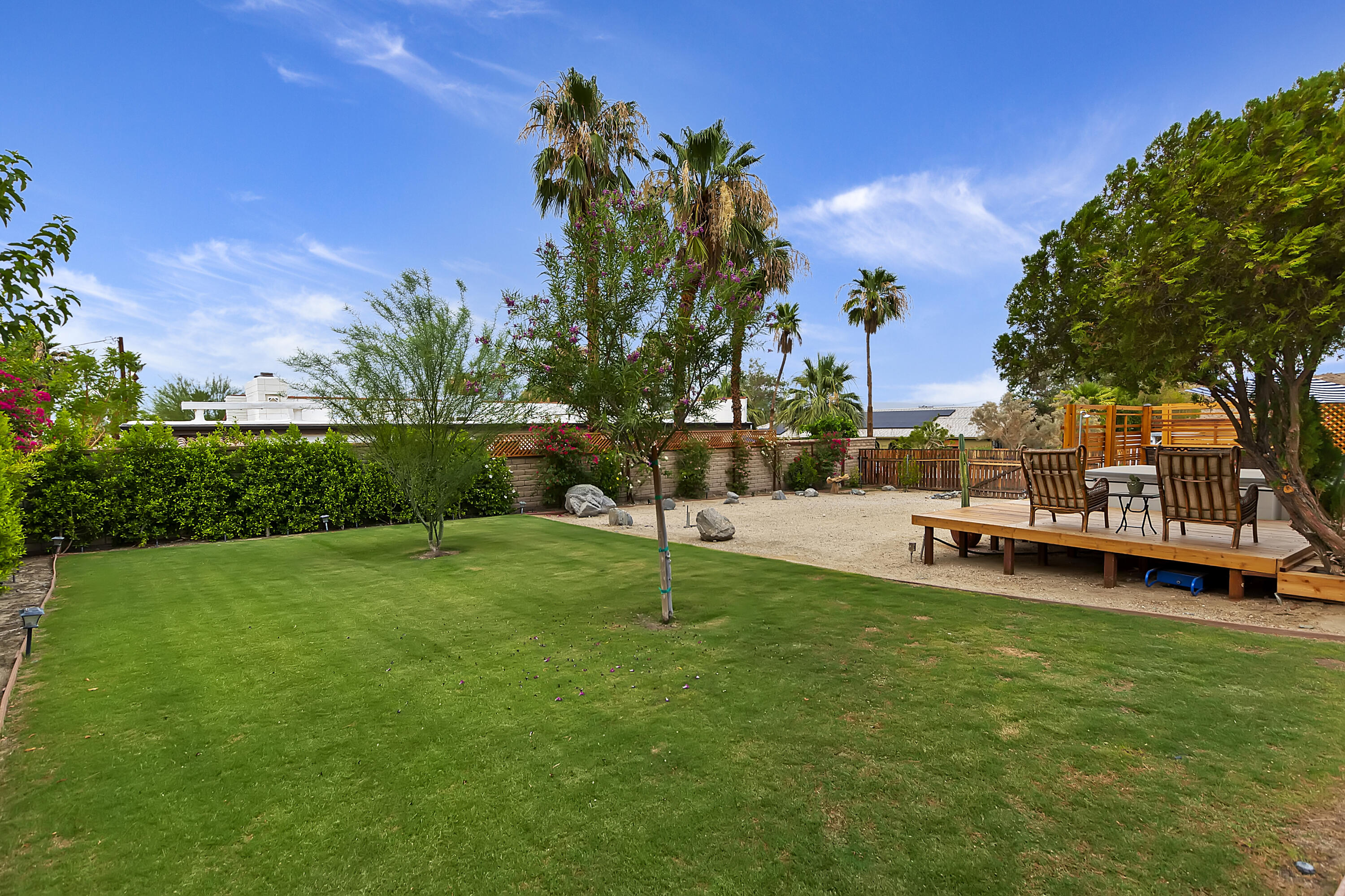 38957 Miller Lane Cathedral City, CA 92234 - Photo 33 of 34 a view of a garden with houses