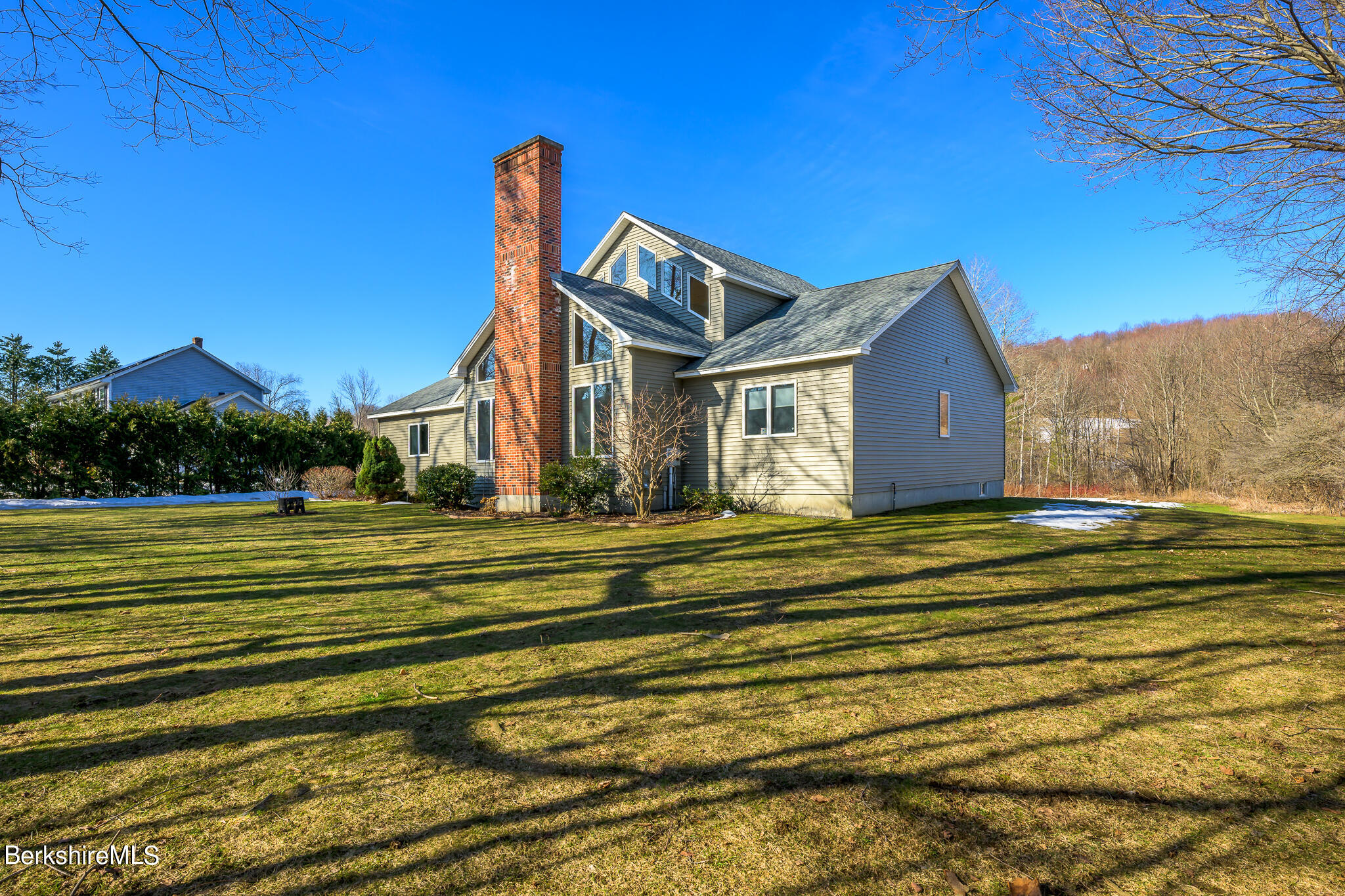 18 East Road Adams, MA 01220 - Photo 40 of 43 a front view of a house with a yard